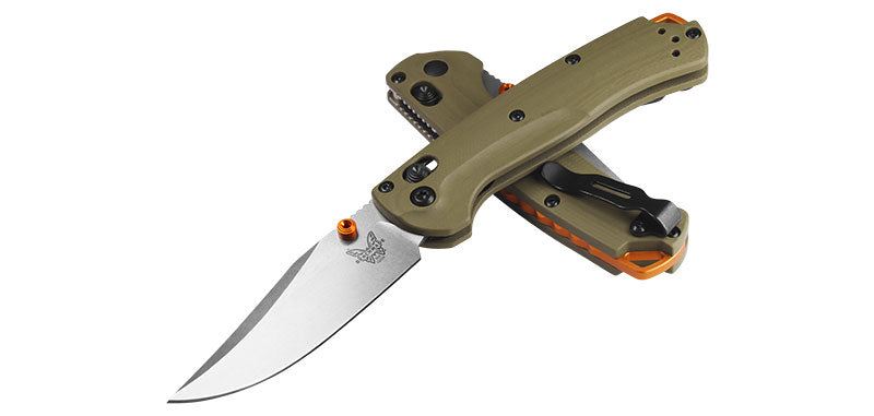 Couteau pliant Benchmade Mini Taggedout - Manche G10