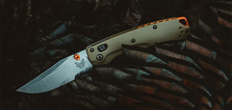 Couteau pliant Benchmade Mini Taggedout - Manche G10