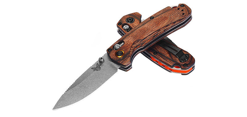 Couteau pliant Benchmade North Fork bois