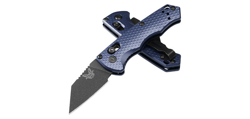 Couteau pliant Benchmade Partial Immunity bleu