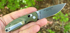 Couteau pliant ESEE Medellin II S35VN manche Micarta vert