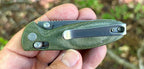 Couteau pliant ESEE Medellin II S35VN manche Micarta vert