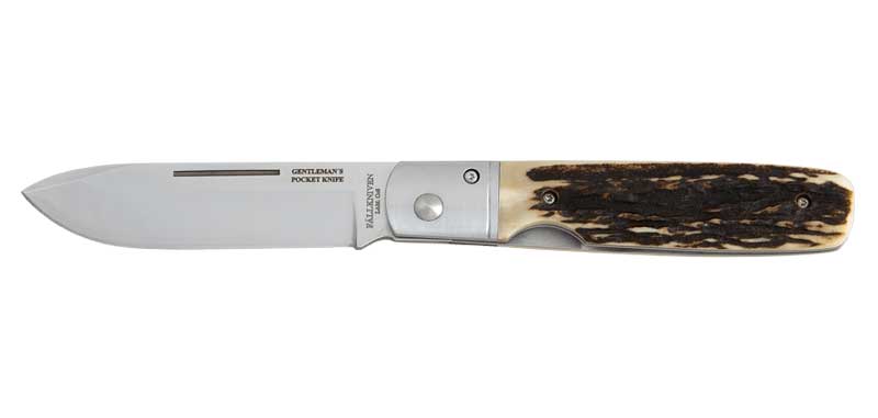 Couteau pliant Fallkniven Gentleman Pocket bois de cerf