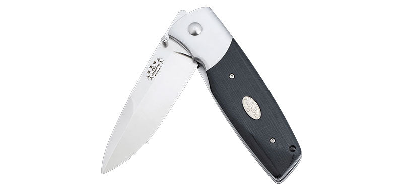 Couteau pliant Fallkniven PXL Black Elmax manche Micarta