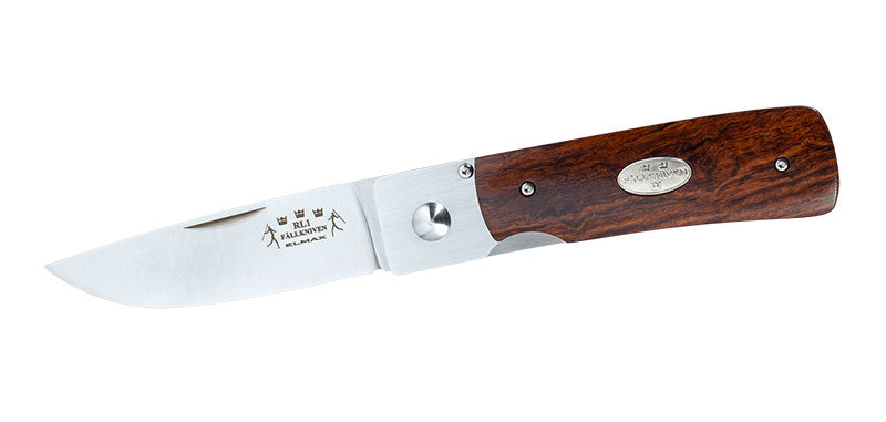 Couteau pliant Fallkniven RL1 Elmax étui daim - Manche Desert Ironwood