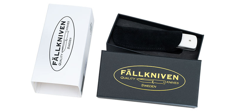 Couteau pliant Fallkniven RL1 Elmax étui daim - Manche Elforyn