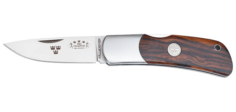 Couteau pliant Fallkniven Tre Kronor TK3 bois de fer