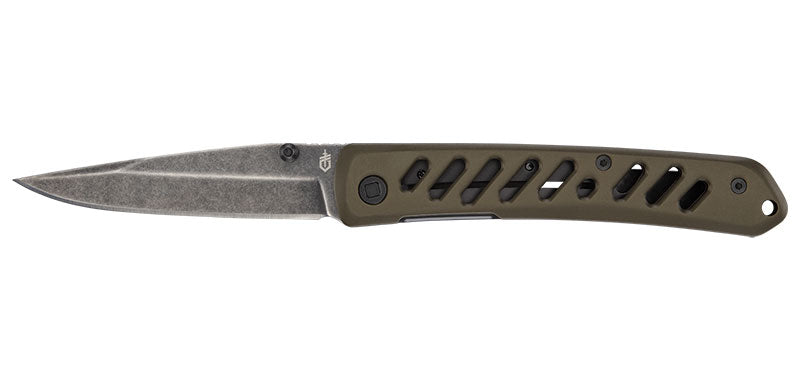 Couteau pliant Gerber Affirm manche aluminium vert