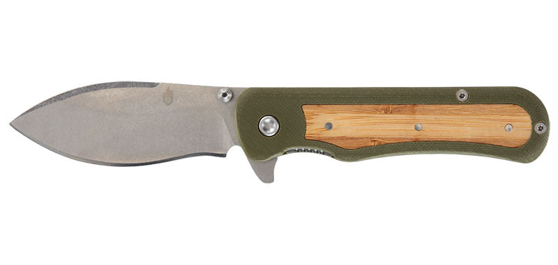 Couteau pliant Gerber Confidant manche bambou