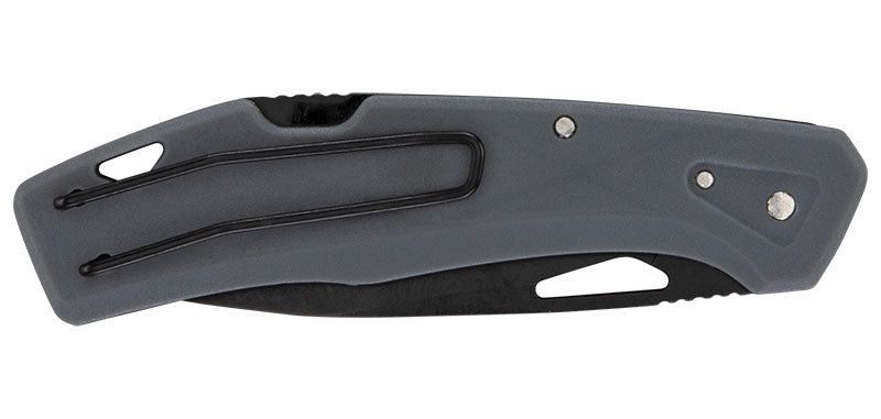 Couteau pliant Gerber LST lame 51 mm - Gris, lame noire