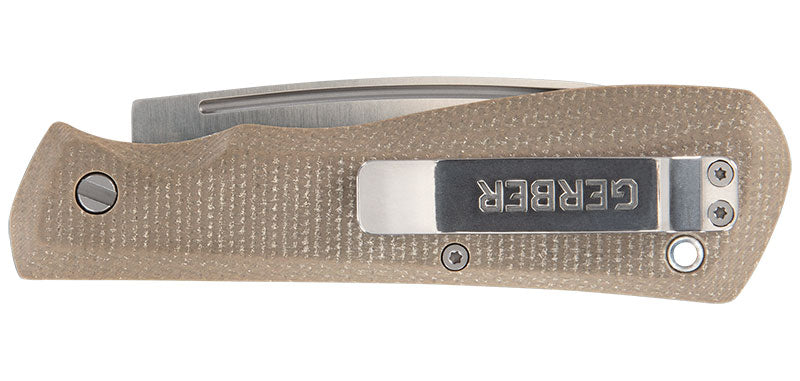 Couteau pliant Gerber Mansfield Micarta naturel