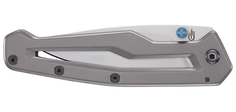 Couteau pliant Gerber Paralite argent et bleu