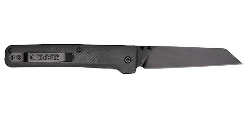 Couteau pliant Gerber Pledge Omni Grey lame tanto