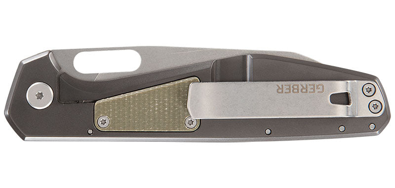Couteau pliant Gerber Slimsada acier D2 Micarta