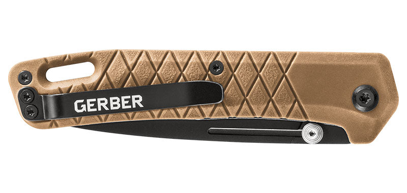 Couteau pliant Gerber Zilch manche coyote