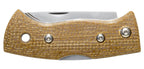 Couteau pliant Helle Berget - Moutarde