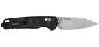Couteau pliant Kershaw Bel Air - Manche carbone noir, lame satin/stonewash, lame de 79 mm