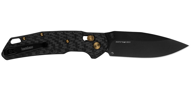 Couteau pliant Kershaw Heist - Lame 80mm - Manche Carbone