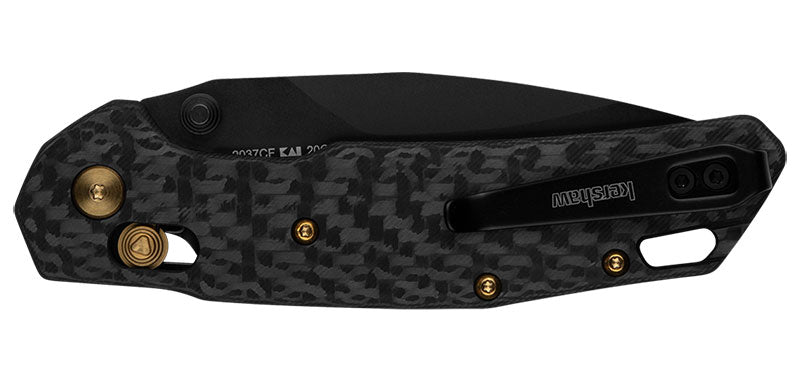 Couteau pliant Kershaw Heist - Lame 80mm - Manche Carbone