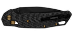 Couteau pliant Kershaw Heist - Lame 80mm - Manche Carbone