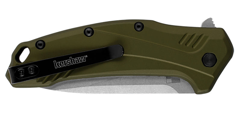 Couteau pliant Kershaw Link Olive