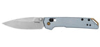 Couteau pliant Kershaw Mini Iridium - Manche aluminium bleu