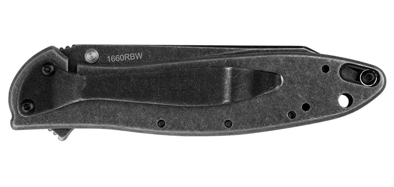 Couteau pliant Kershaw Random Leek Blackwash