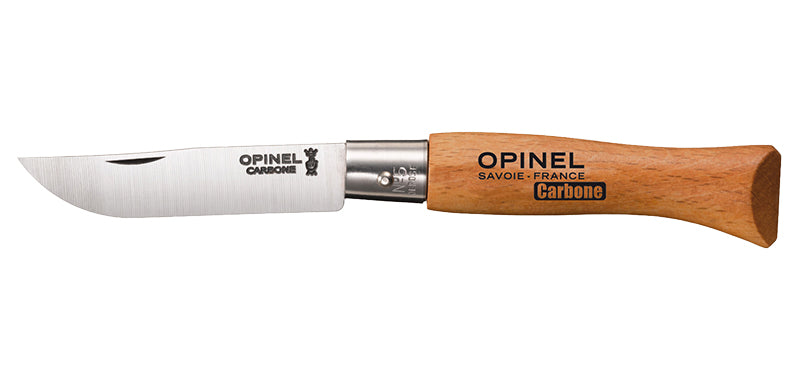 Couteau pliant Opinel Tradition carbone, du N°02 au N°12 - N°05