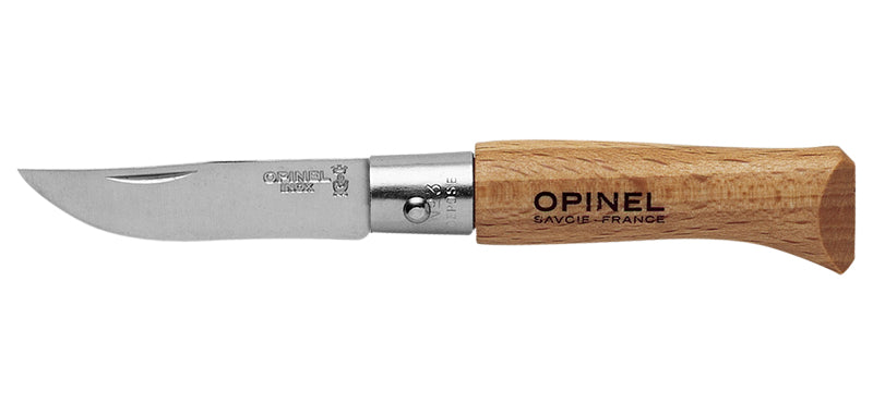 Couteau pliant Opinel Tradition inox, du N°02 au N°12 - N°03