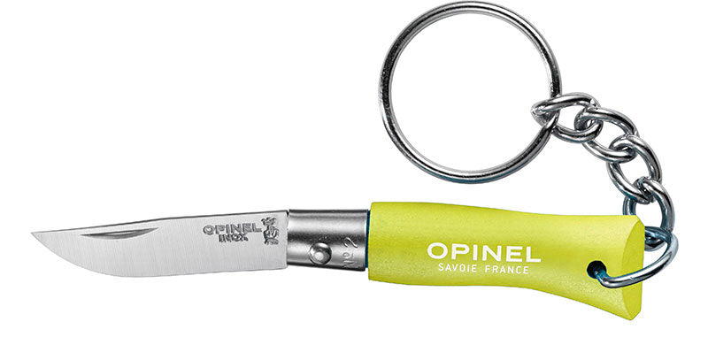 Couteau porte-clés Opinel N°02 inox - Anis