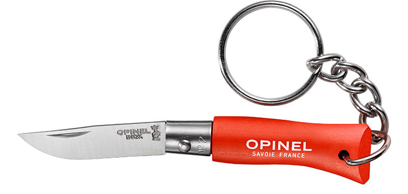Couteau porte-clés Opinel N°02 inox - Orange