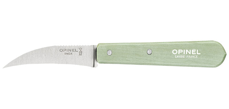 Couteaux à légumes Opinel n°114 bec d'oiseau, lot de 6 - Sauge