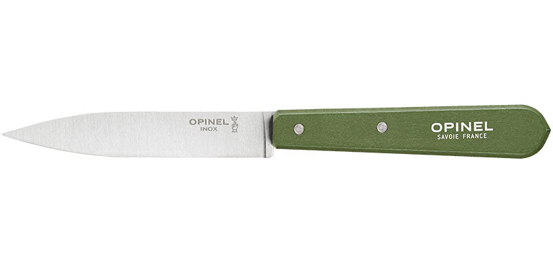 Couteaux d'office Opinel n°112 Paysage, lot de 6 - Kaki
