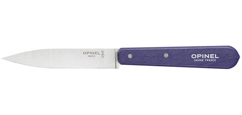 Couteaux d'office Opinel n°112 Paysage, lot de 6 - Violet