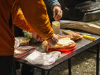 Table de camping Pro en acier inoxydable, Kit table de prépa