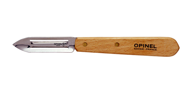 Éplucheurs Opinel n°115, lot de 6 - Hêtre naturel