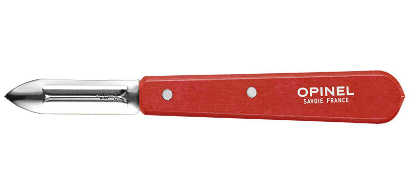 Éplucheurs Opinel n°115, lot de 6 - Rouge