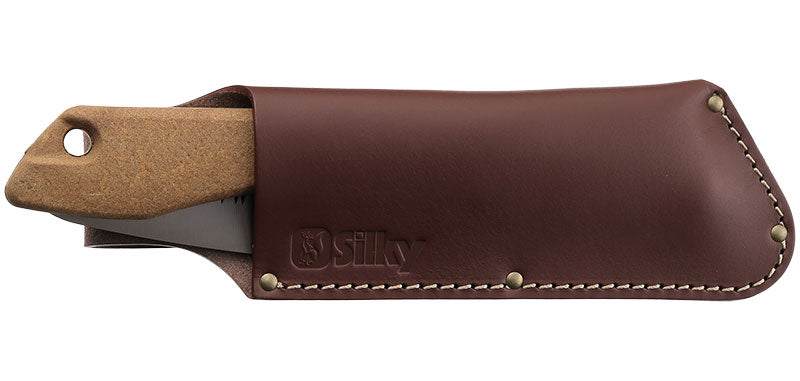 Étui en cuir Silky Kawa pour Gomboy Curve Outback 240 mm
