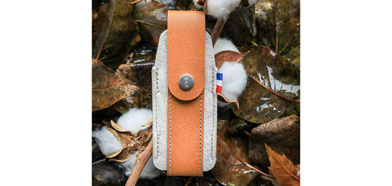 Étui Opinel en cuir pour couteau pliant - Outdoor M
