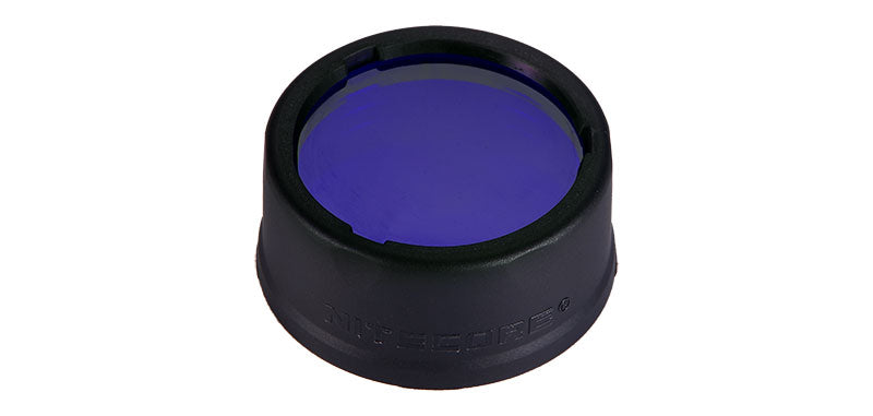Filtre de couleur Nitecore 26 mm vert, rouge ou bleu - Bleu