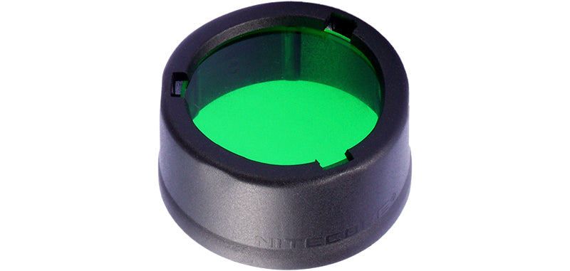 Filtre de couleur Nitecore pour lampe de 23 mm - Vert