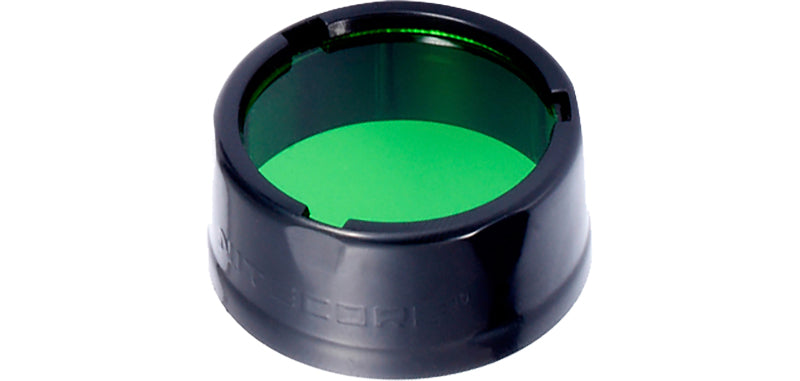 Filtre de couleur Nitecore pour lampe de 25,4 mm - Vert