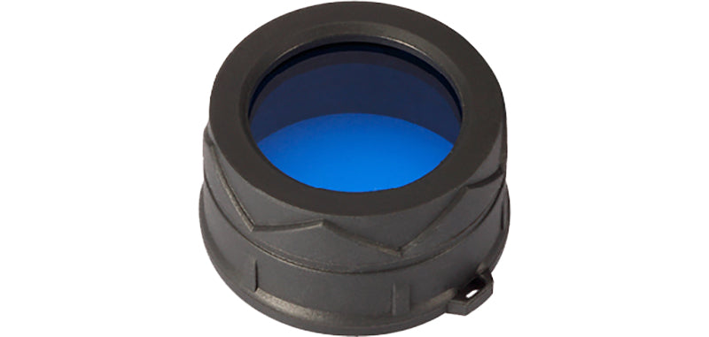 Filtre de couleur Nitecore pour lampe de 34 mm - Bleu