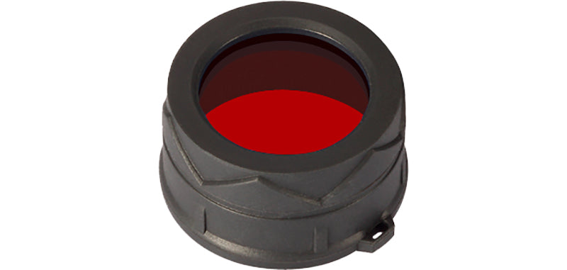 Filtre de couleur Nitecore pour lampe de 34 mm - Rouge