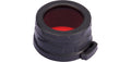 Filtre de couleur Nitecore pour lampe de 40 mm - Rouge