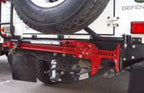 Supports latéraux pour Land Rover Defender, Cric Hi-Lift 1,2