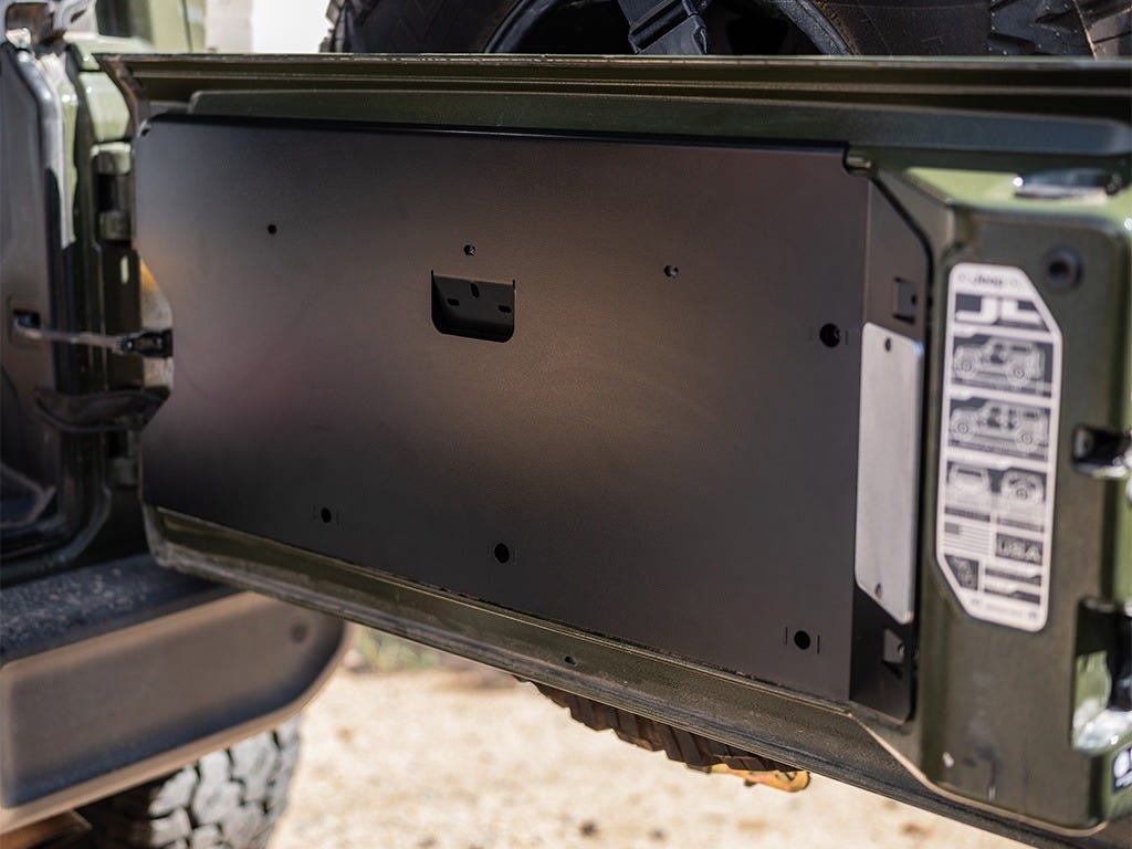 Panneaux et tablettes Molle pour Jeep Wrangler, Platine de p