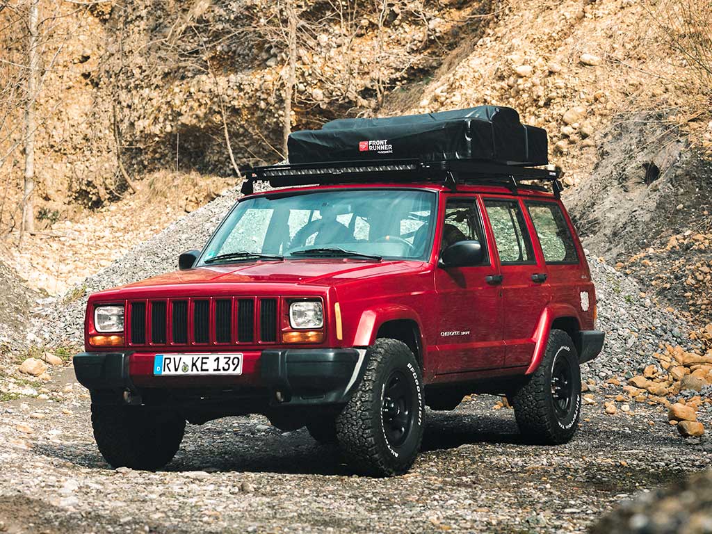 Galerie de toit à pieds hauts pour Jeep Cherokee XJ, Cheroke