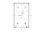 Plateau coulissant Dometic pour frigo 75 L, FSLI022D