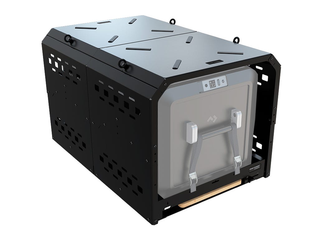 Plateau coulissant pour réfrigérateur, Avec cage, grand modè